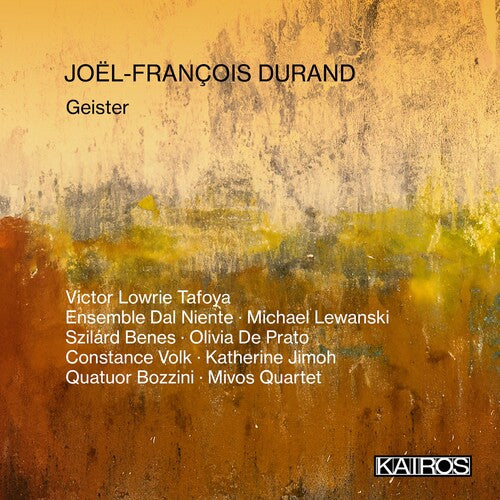 Joel-francois Durand: Geister / Various - Joel-francois Durand: Geister / Various - Music CD