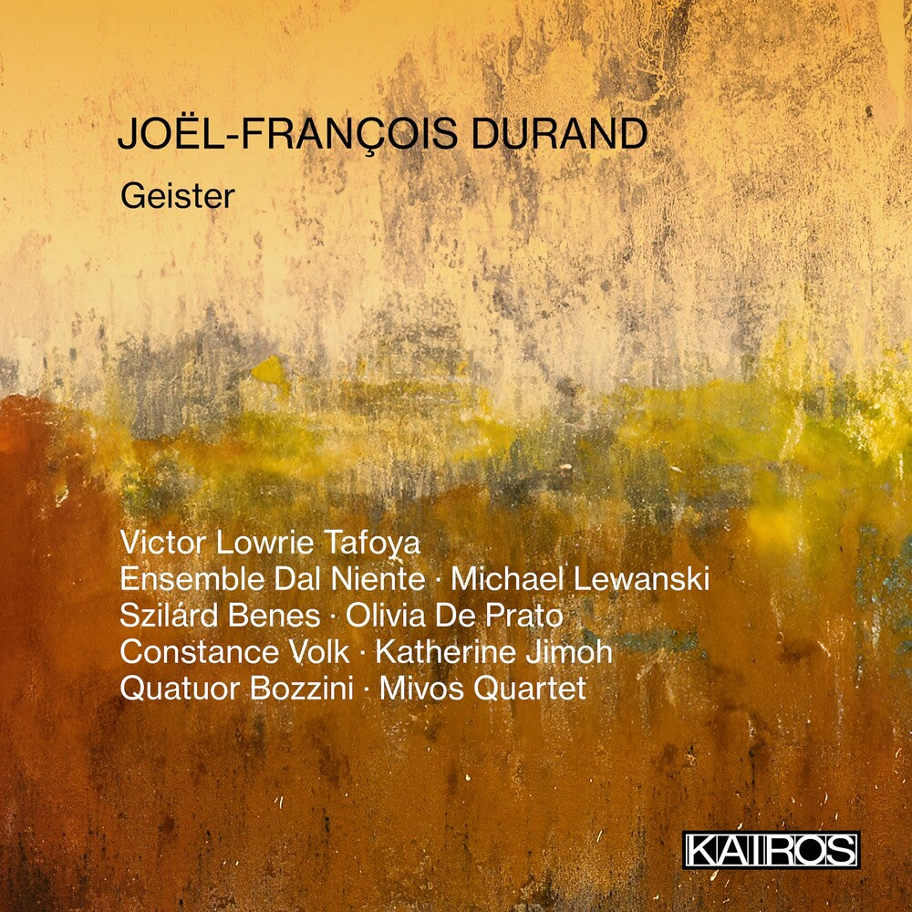 Joel-Francois Durand: Geister / Various Music CD
