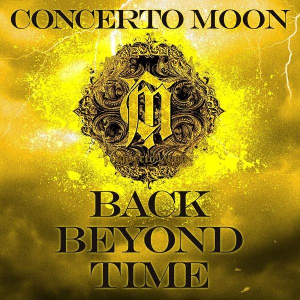 the album cover for Concerto Moon - Back Beyond Time