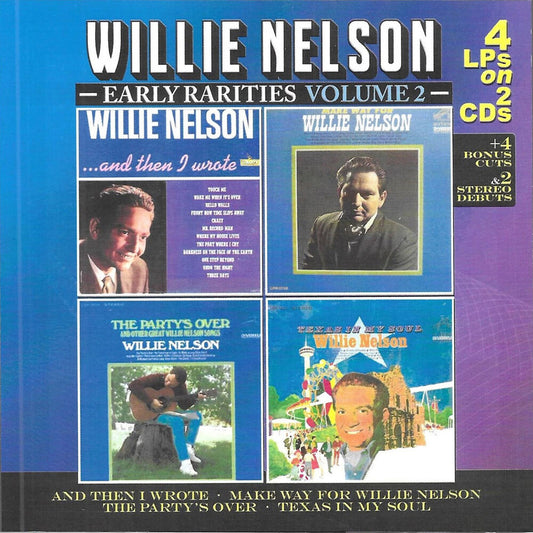the album cover for Willie Nelson - Early Rarities 2