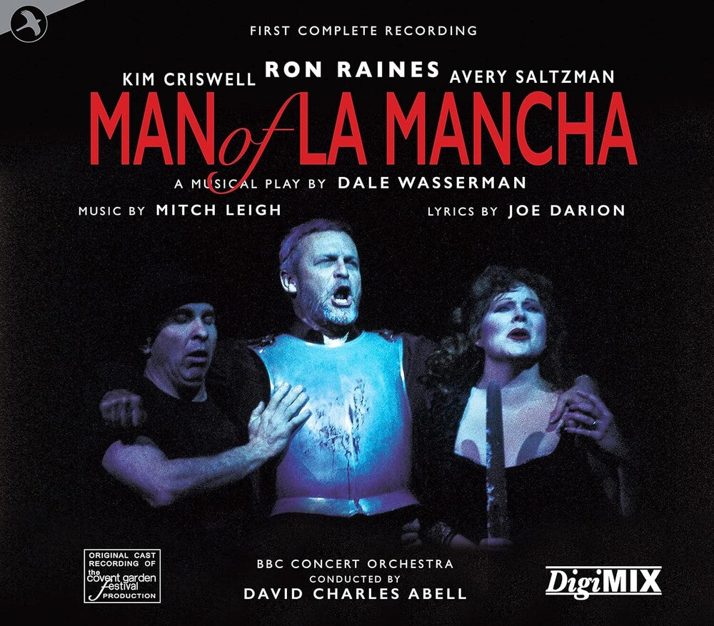 the album cover for Original Cast 2000 Covent Garden Music Festival - Man Of La Mancha: First Complete Recording