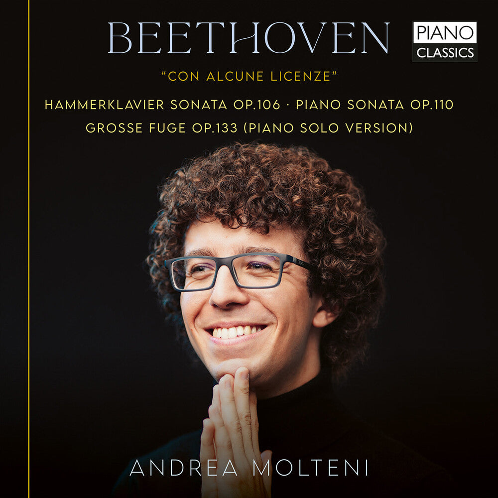 the album cover for L Beethoven .V. / Molteni - Con Alcune Licenze