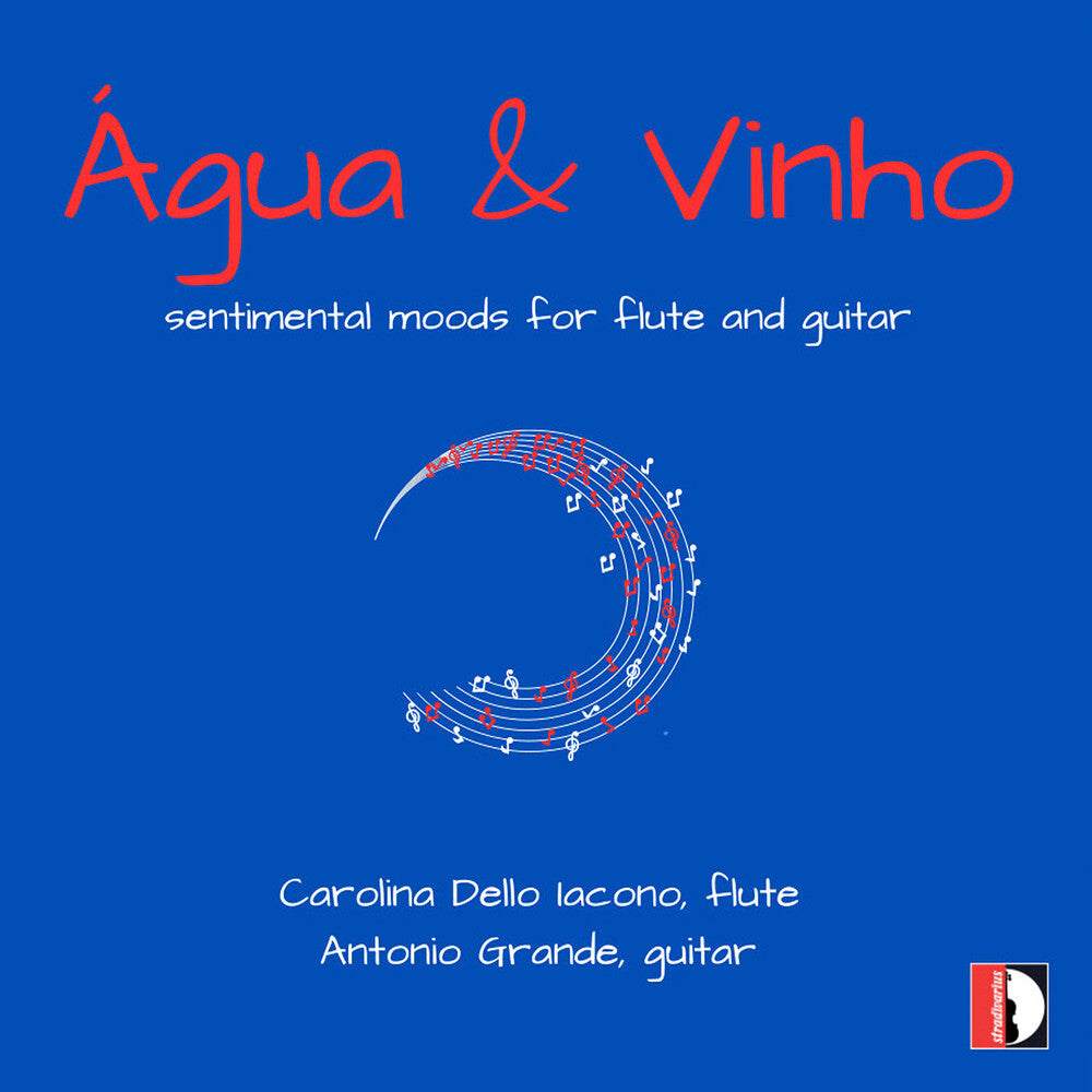 the album cover for Boutros / Elgar / Gentile / Signorini - Agua & Vinho - Sentimental Moods For Flute