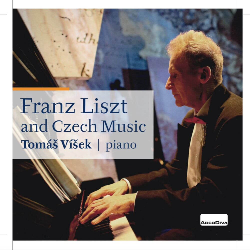 the album cover for Dvorak / Liszt / Smetana / Visek - Franz Liszt & Czech Music