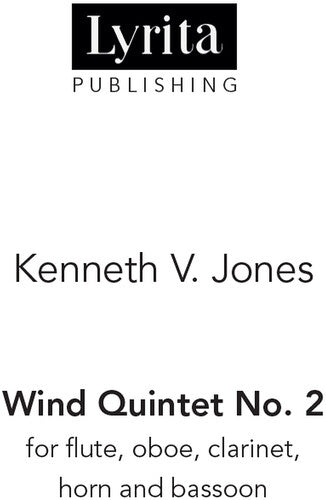Jones,kenneth V. - Wind Quintet No. 2 - Special Products