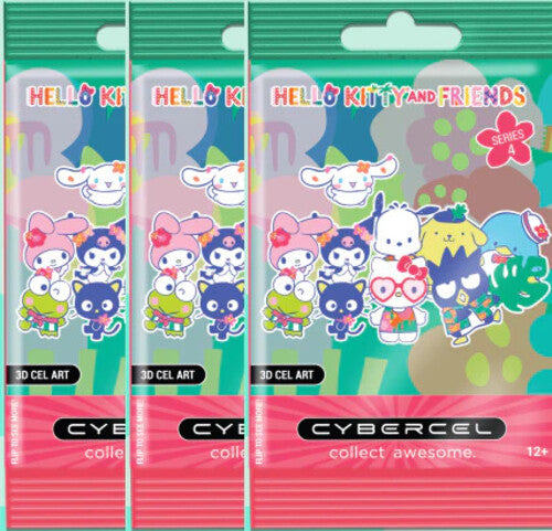 Cybercel Hello Kitty Tropical S4 Foil Bag 3 Pack - Cybercel Hello Kitty Tropical S4 Foil Bag 3 Pack - Collectibles