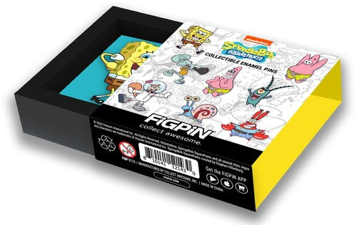 Figpin Mystery Mini Pin Spongebob Sqrpnts S1 1 Pin - Figpin Mini Mystery Pin Spongebob Sqrpnts S1 1 Pin - Collectibles