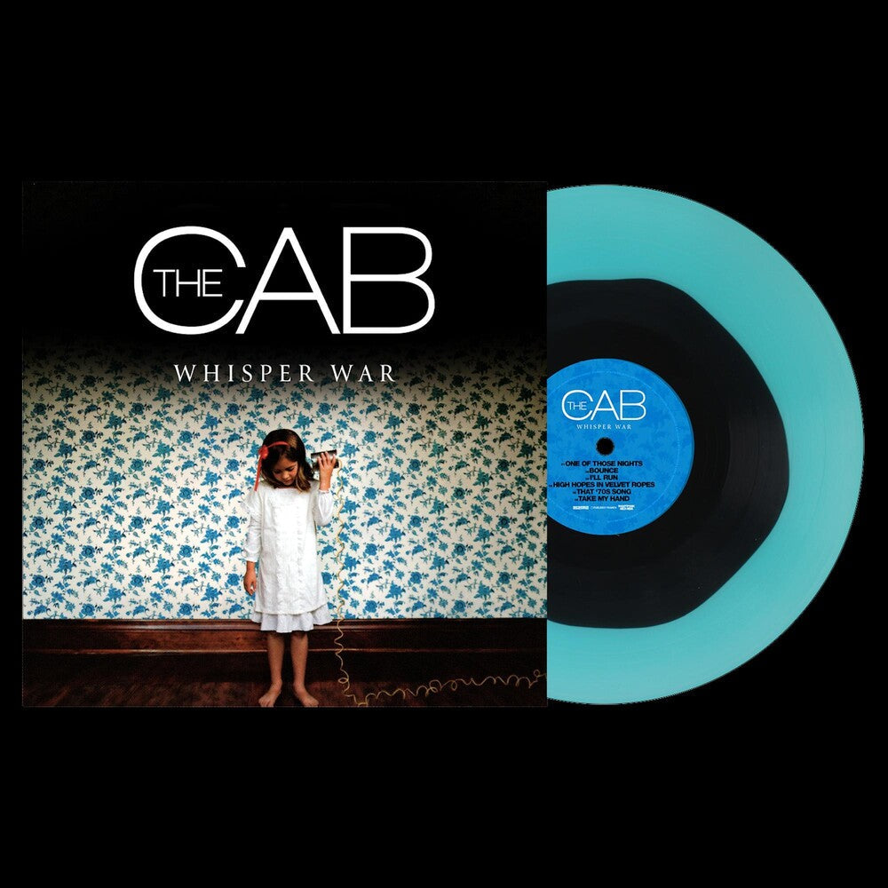 Cab - Whisper War [Indie Exclusive Black and Light Blue LP] Vinyl Record