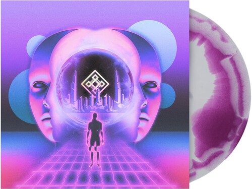 Red Handed Denial - A Journey Through Virtual Dystopia [Black & Orchid] Vinyl Record
