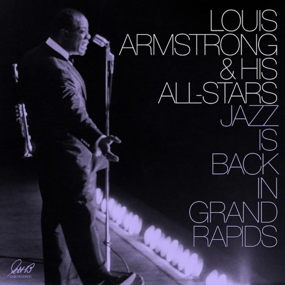 Louis Armstrong  & His All-Stars - Jazz Is Back In Grand Rapids - Purple [Colored Vinyl] Vinyl Record