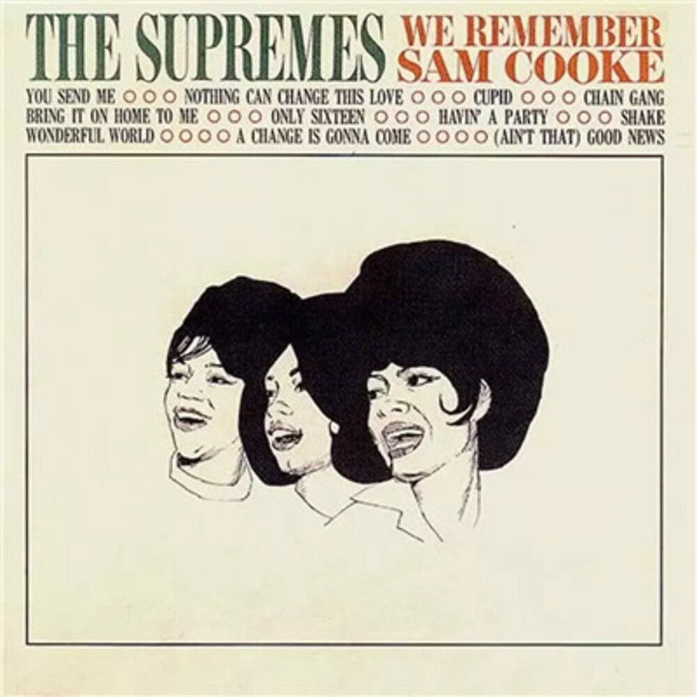 Supremes - We Remeber Sam Cooke [LP] Vinyl Record