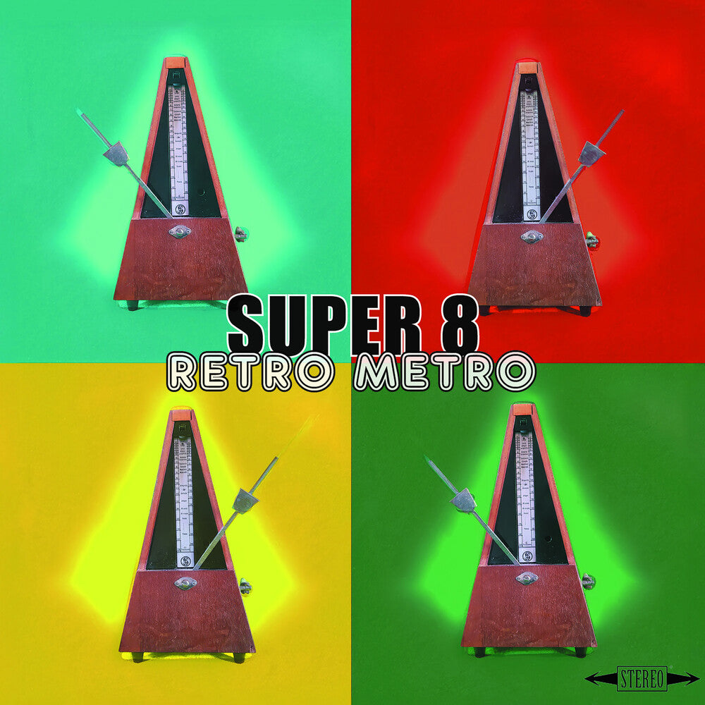 the album cover for Super 8 - Retro Metro