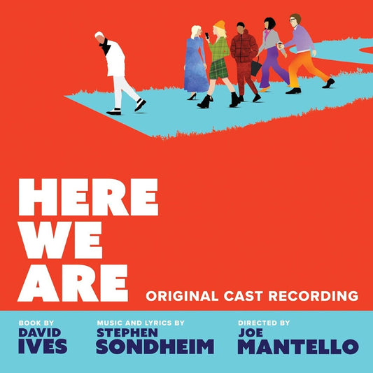 the album cover for Stephen Sondheim / Cast Recording - Here We Are (Original Cast Recording) [CD]