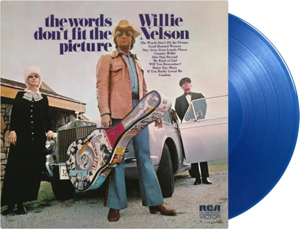 Willie Nelson - Words Don't Fit The Picture (Blue) [Colored Vinyl] [Limited Edition] Vinyl Record