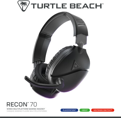 Tb Uni Recon 70 2024 Gaming Headset - Black - Tb Uni Recon 70 2024 Gaming Headset - Black - Game Accessories