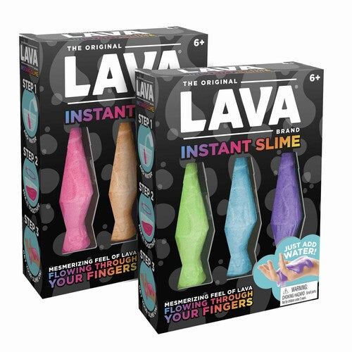 Lava Lamp Instant Slime 3 Pack Assorted Colors - Lava Lamp Instant Slime 3 Pack Assorted Colors - Collectibles