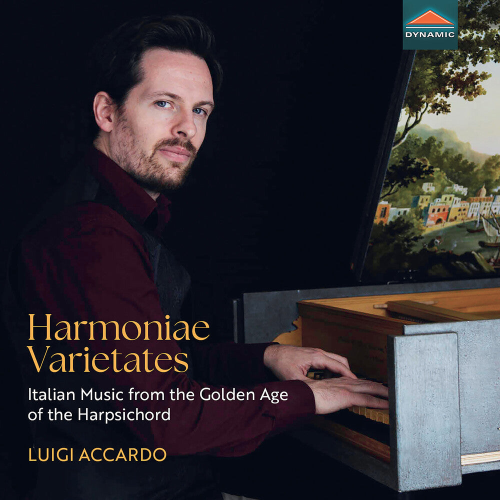 the album cover for Frescobaldi / Merula / Accardo - Harmoniae Varietates - Italian Music From The