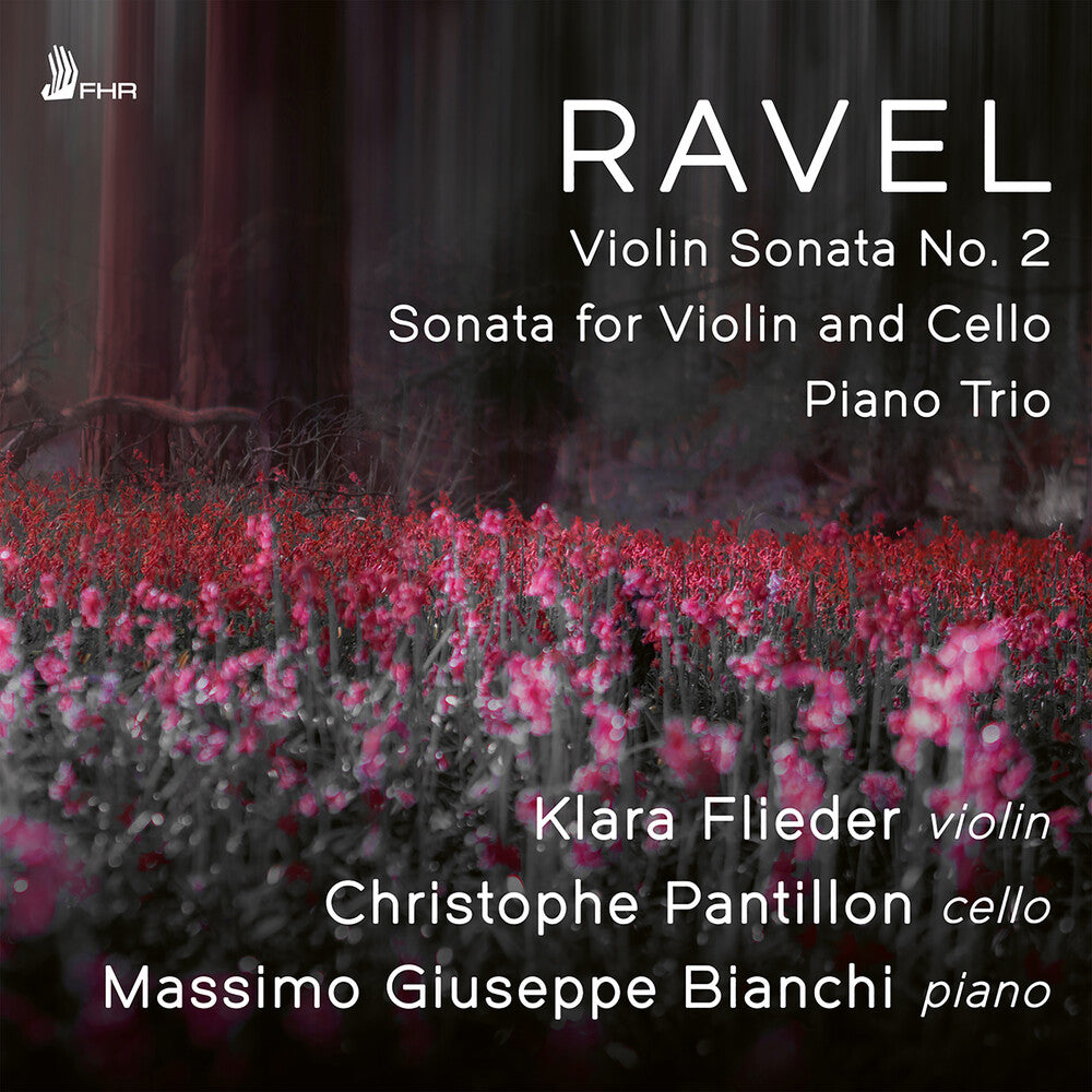 the album cover for Ravel / Pantillon / Flieder - Violin Sonata No. 2 In G Major Sonata For Violin