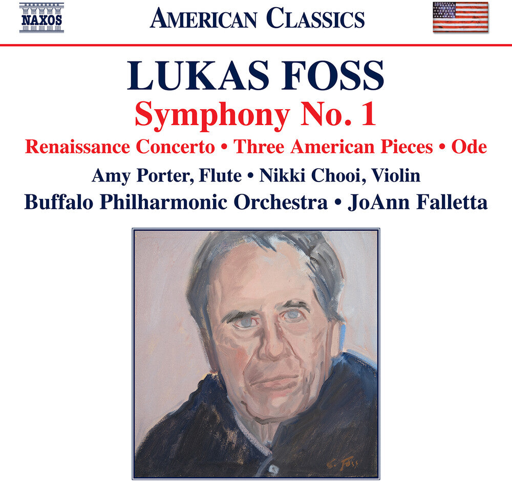 the album cover for Foss / Porter / Chooi - Symphony No.1 Renaissance Concerto Three American