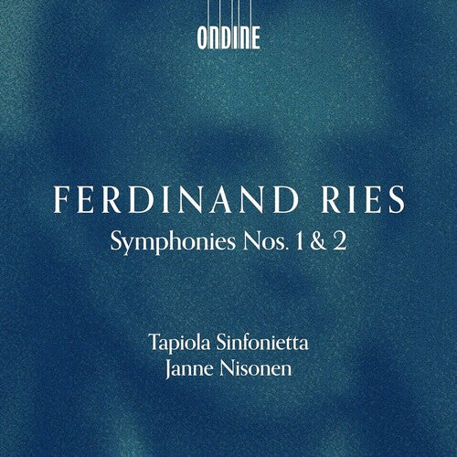 Ries / Tapiola Sinfonietta - Symphonies Nos. 1 & 2 - Music CD