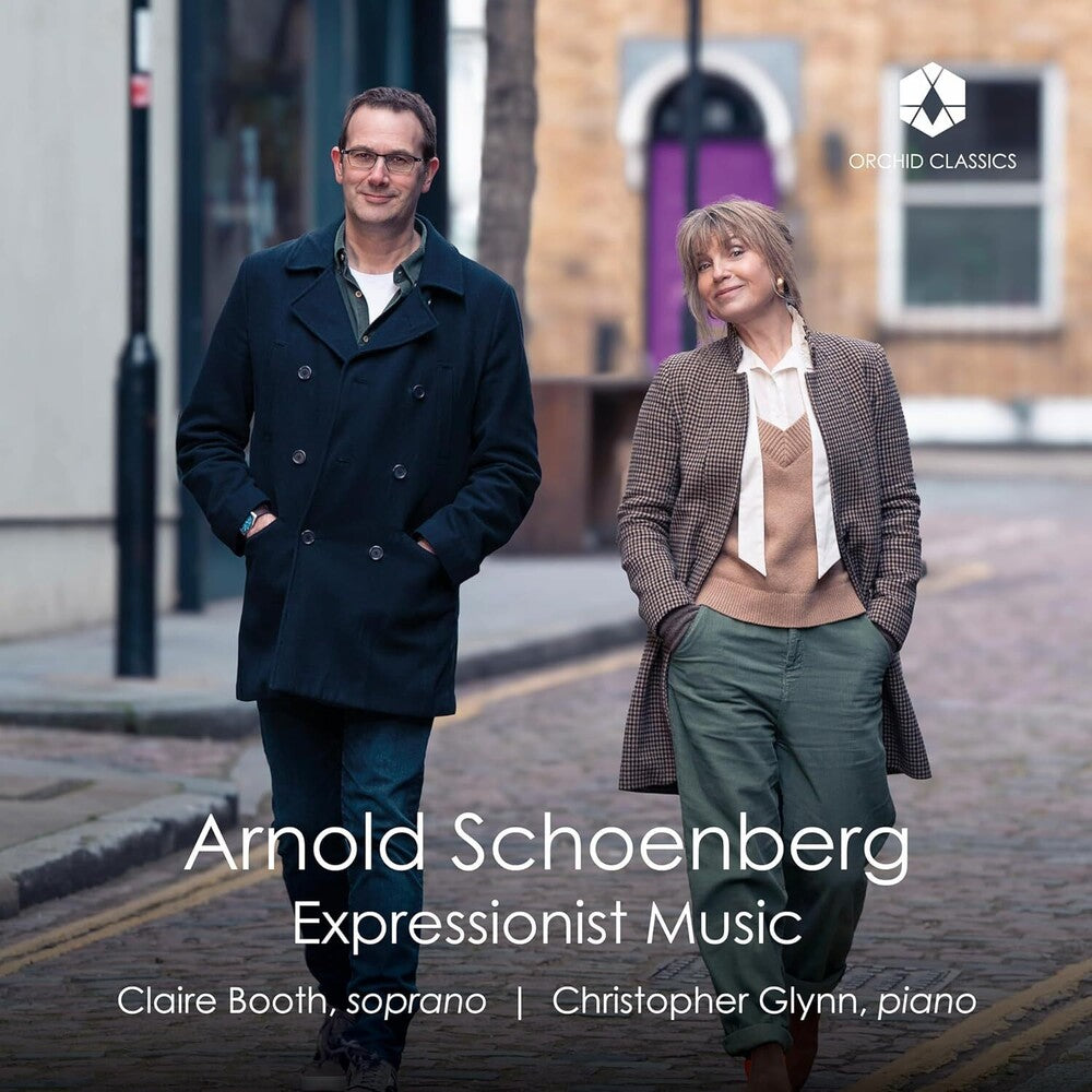 the album cover for Schoenberg / Booth / Glynn - Expressionist Music