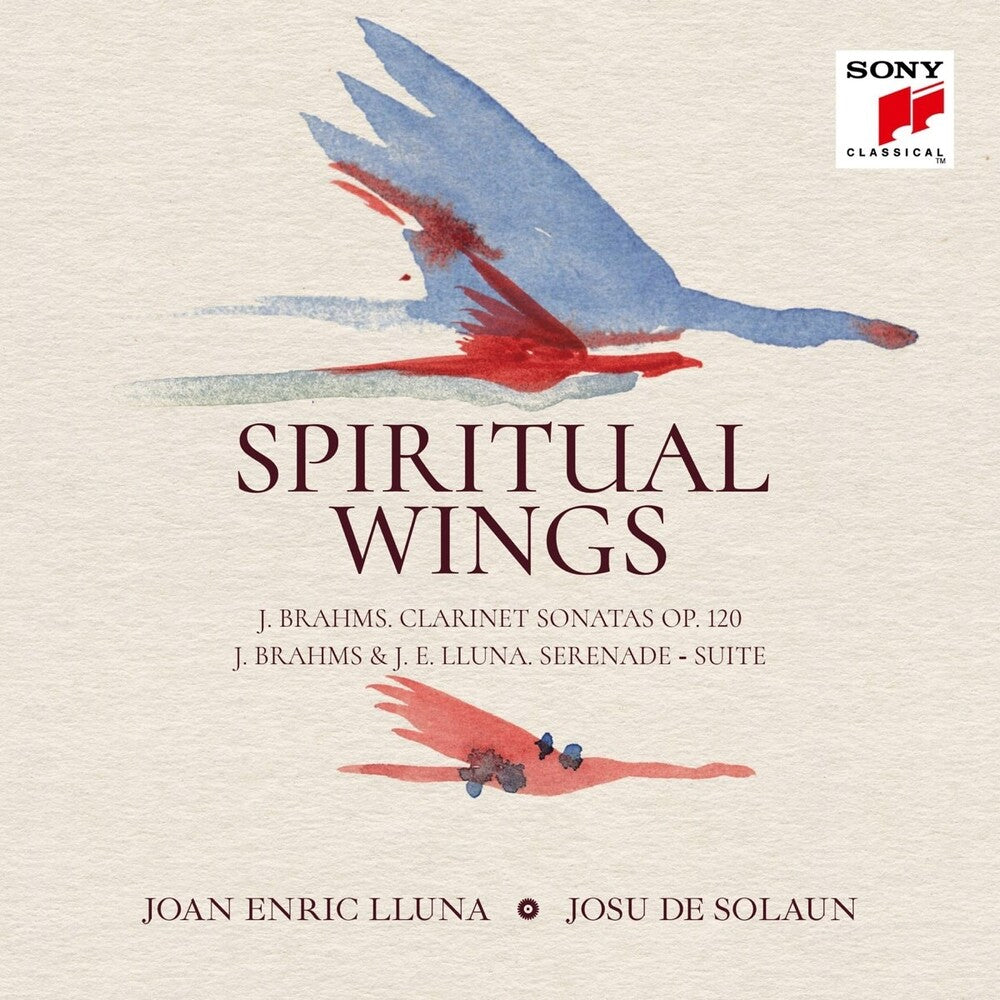 the album cover for Joan Lluna  Enric - Spiritual Wings (Spa)
