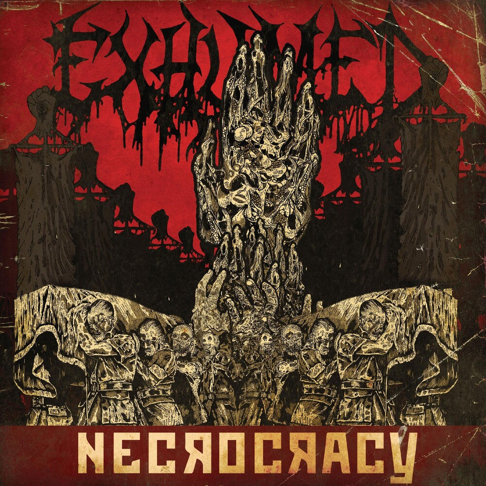 Exhumed - Necrocracy [Colored Vinyl] (Red) (Spla) Vinyl Record