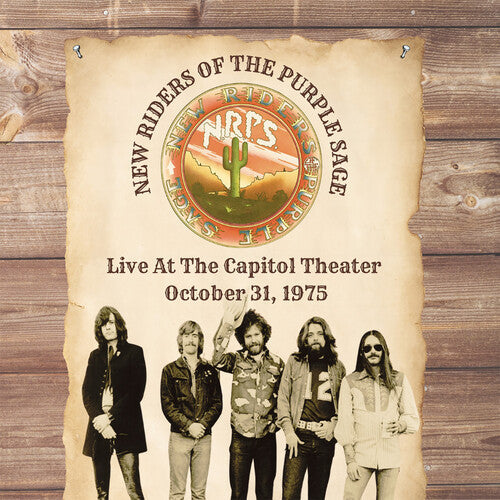 New Riders of the Purple Sage - Live at the Capitol Theater - October 31, 1975 Vinyl Record