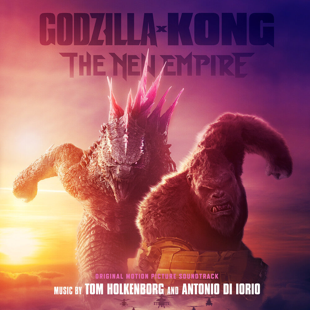 Tom Holkenborg  / Di Lorio,Antonio (Blue) (Colv) - Godzilla X Kong The New Empire - O.S.T. (Blue) [LP] Vinyl Record