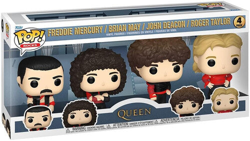 Pop Rocks Queen - Funko Pop Rocks Queen Radio Gaga 4 Pack - Collectibles