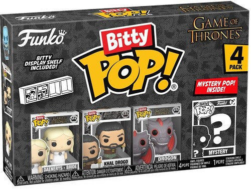 Bitty Pop Game Of Thrones - Funko Bitty Pop Game Of Thrones Khaleesi 4 Pack - Collectibles