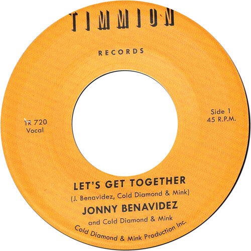 Benavidez,jonny & Cold Diamond & Mink - Let's Get Together - Vinyl Record
