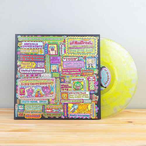 Of Montreal - Freewave Lucifer f-ck f-ck f-ck [Yellow] Vinyl Record