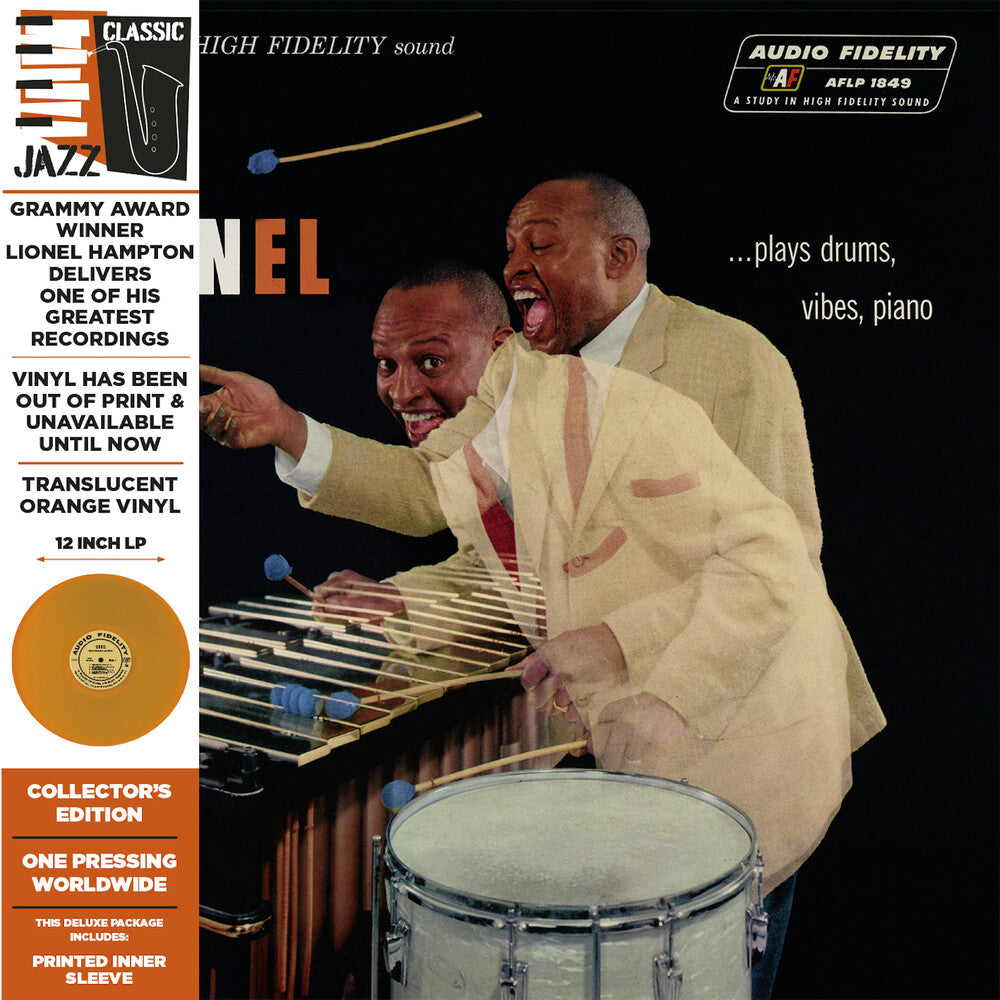 Lionel Hampton - Lionel Plays Drums Vibes Piano [Colored Vinyl] [Deluxe] [Limited Edition] Vinyl Record