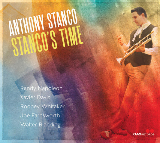 the album cover for Anthony Stanco - Stanco's Time