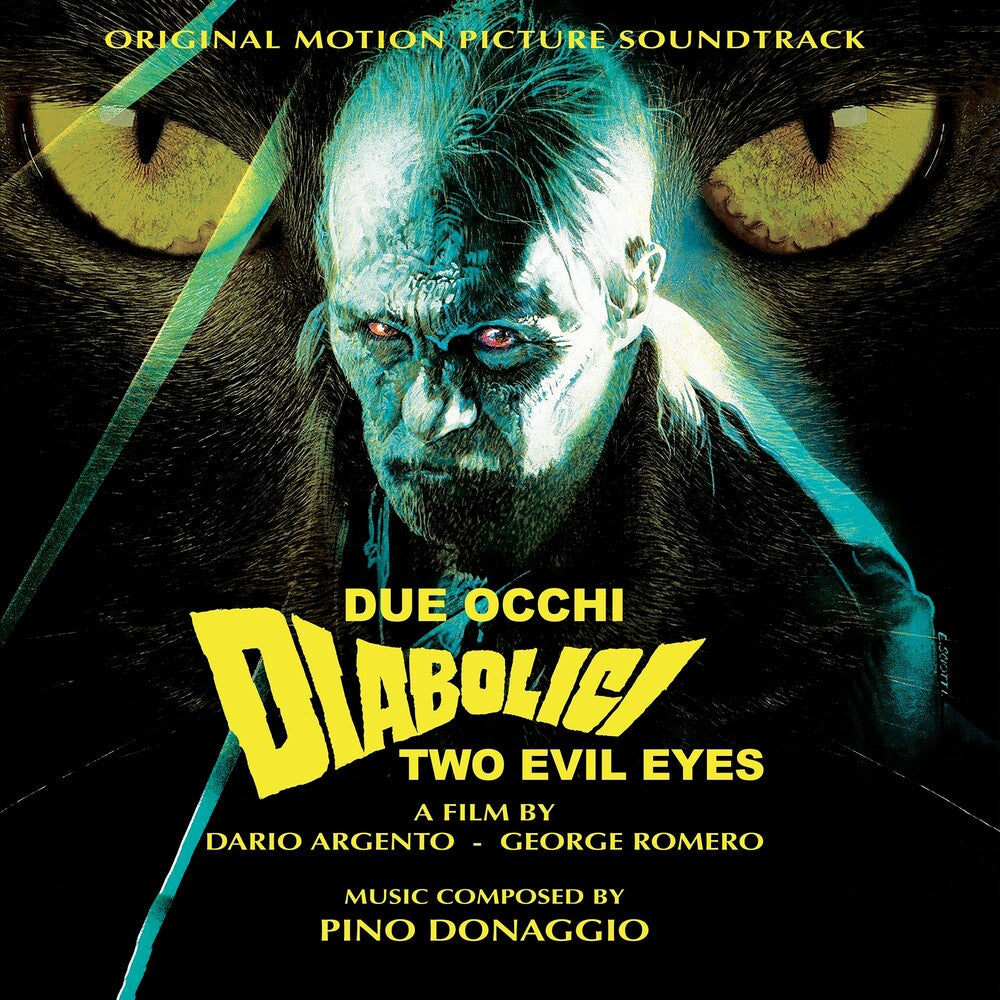 the album cover for Pino Donaggio - Two Evil Eyes / Due Occhi Diabolici - O.S.T.