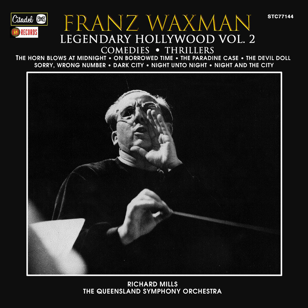 the album cover for Franz Waxman - Legendary Hollywood: Franz Waxman 2