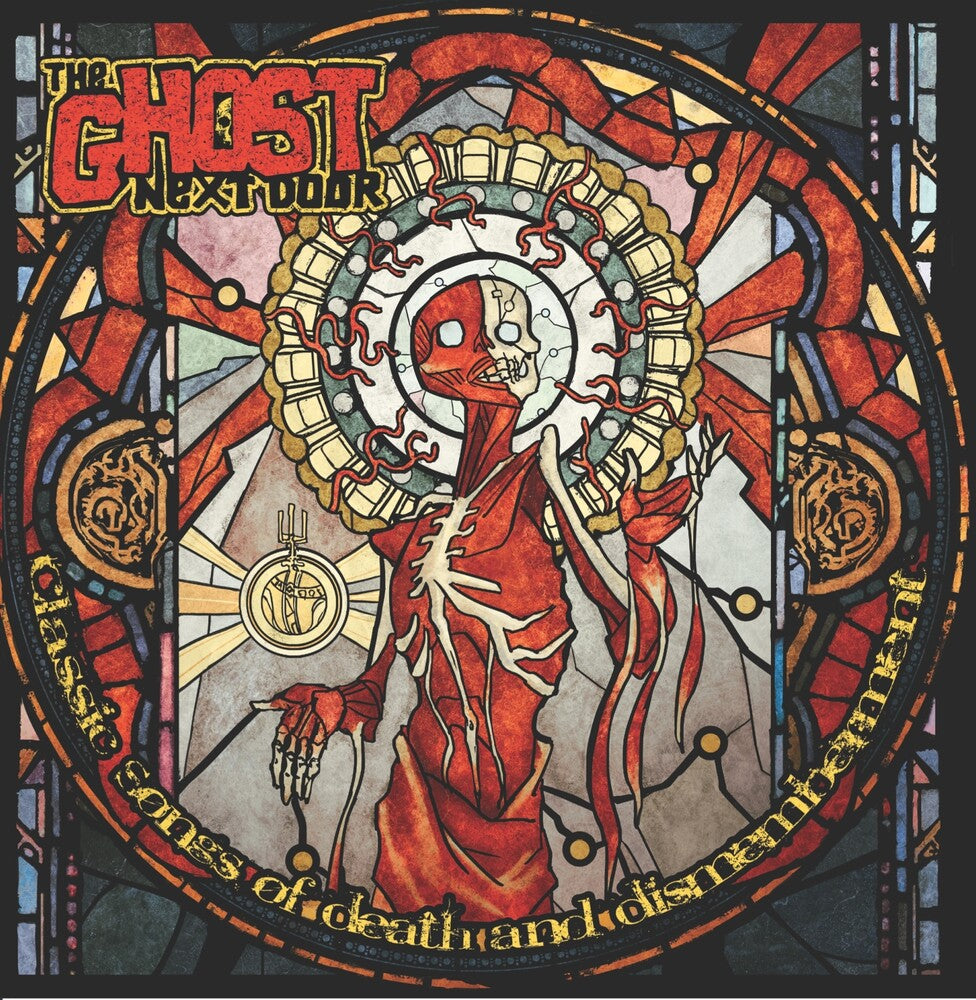 the album cover for Ghost Next Door - Classic Songs Of Death And Dismemberment