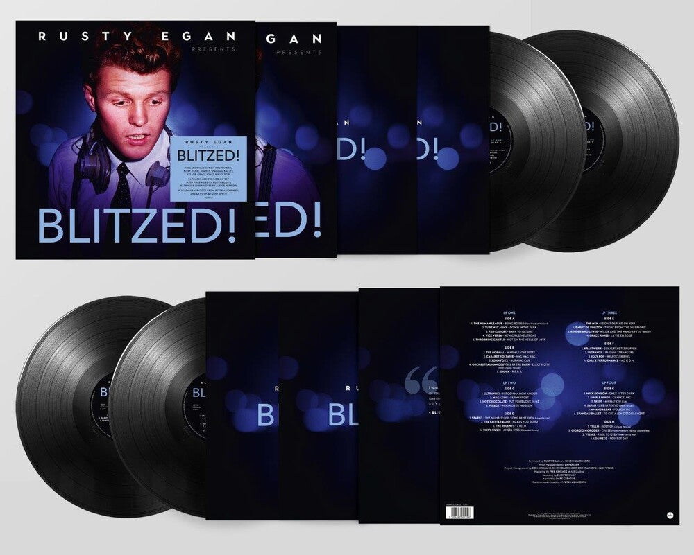 Rusty Egan Presents Blitzed / Various - Rusty Egan Presents Blitzed / Various (Box) (Ofgv) [LP] Vinyl Record