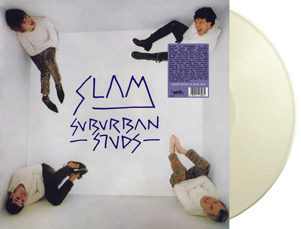 Suburban Studs - Slam [Colored Vinyl] (Wht) (Uk) Vinyl Record