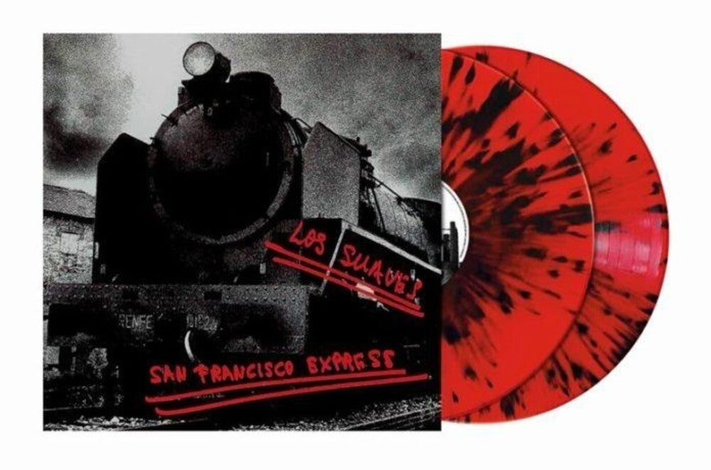 Los Suaves - San Francisco Express - Red & Black Splatter Vinyl [LP] Vinyl Record