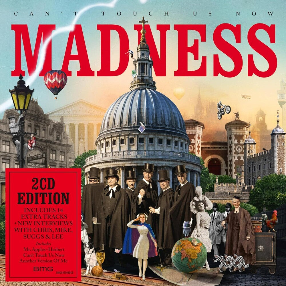 the album cover for Madness - Can't Touch Us Now