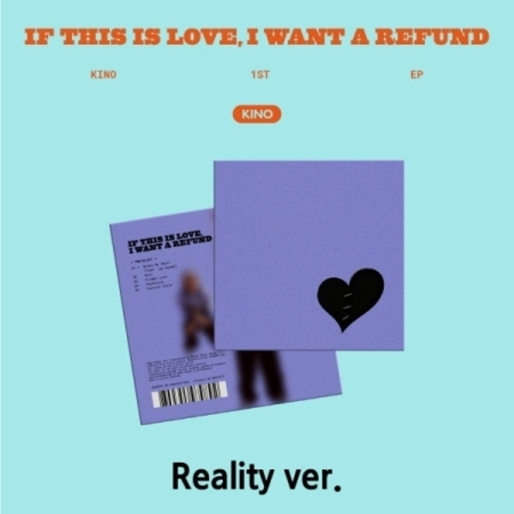 the album cover for Kino ( Pentagon ) - If This Is Love I Want A Refund - Reality Version