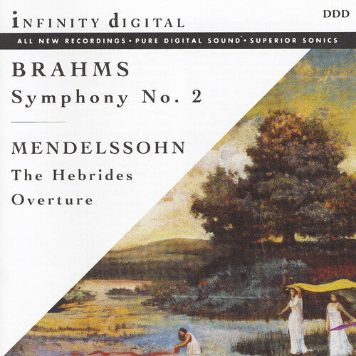 Brahms / Mendelssohn - Symphony 2 / Hebrides Overture - Music CD