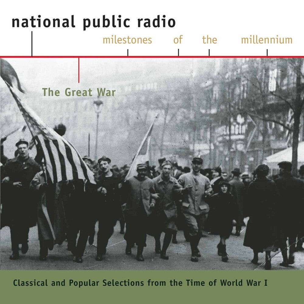 the album cover for Great War: Classical & Popular Selections WWI / Va - Great War-Classical & Popular