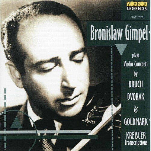Gimpel / Bruch / Cremer / Southwest German Radio - Plays Bruch Kreisler Dvorak - Music CD