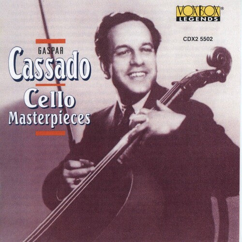 Cassado,guiomar - Plays Cello Masterpices - Music CD