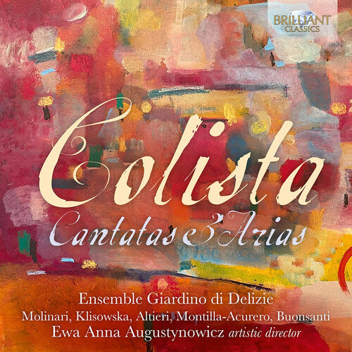 Colista / Augustynowicz - Cantatas & Arias - Music CD
