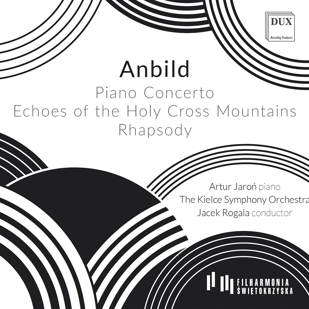 the album cover for Anbild / Jaron / Kielce Symphony Orchestra - Piano Concerto; Echoes Of The Holy Cross Mountain