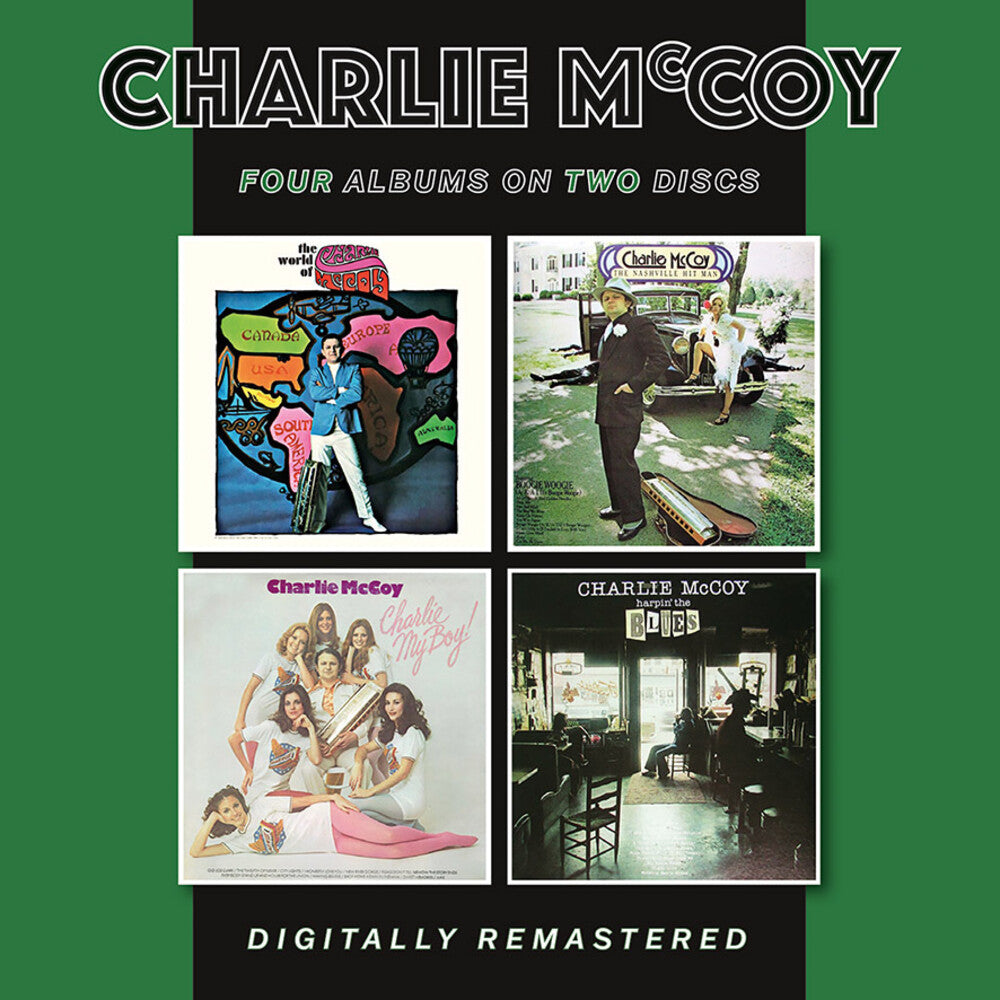 World Of Charlie Mccoy / Nashville Hit Man (Uk) Music CD